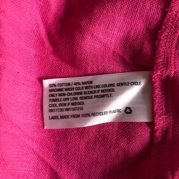 Ingrid & Isabel Maternity Pink Short Sleeve Woven Mini Maternity Dress Size S - Picture 11 of 11